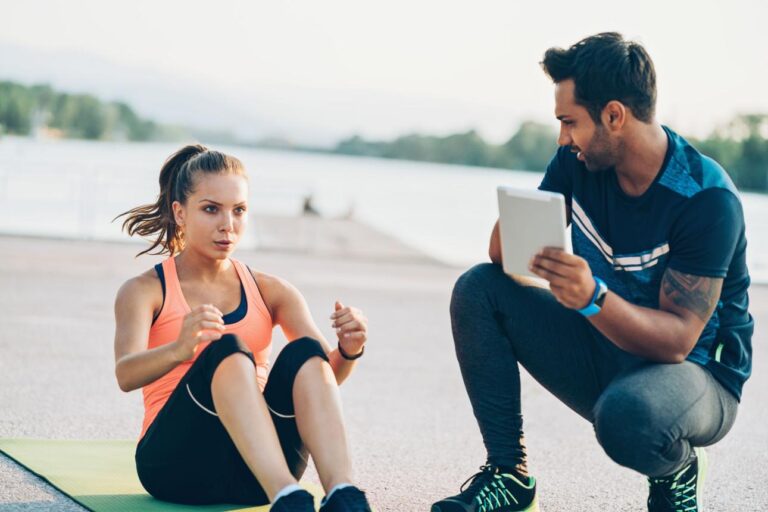 Personne motivée à continuer son entraînement
